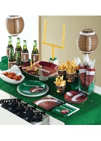 4 Kuchen Kerzen Picker American Football Superbowl