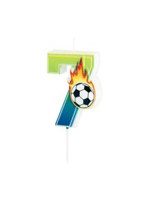 Zahl 7 Fußball Geburtstag Kuchen Kerzen Picker 6cm