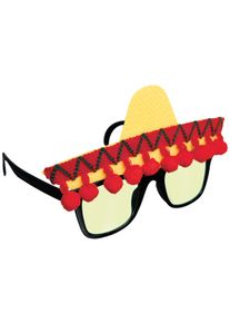 Amscan Funny sombrero party glasses Viva La Vida