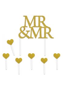 Mr & Mr Cake Topper