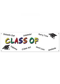 Class Of Year Sign Banner