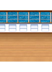 Cruise Ship Deck Backdrop