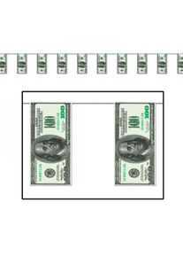 $100 Bill Pennant Banner