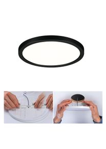 Paulmann VariFit LED-indbygningspanel Areo IP44 rund 175mm 13W 1300lm 4000K Sort