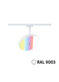 Paulmann URail Skinnespot Smart Home Zigbee 3.0 Hildor RGBW 500lm 7,5W RGBW+ d&aelig;mpbar 230V Signal hvid