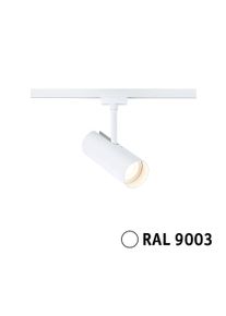 Paulmann URail Skinnespot Theron Enkelt spot 1020lm 11W 3000K d&aelig;mpbar 230V Signal hvid