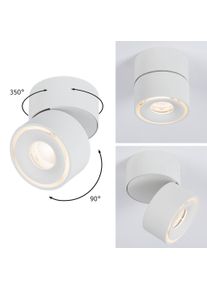 Paulmann LED-loftslampe Spircle 78mm 8W 550lm 230V 3000K Mat hvid