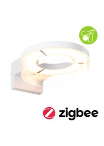 Paulmann LED Exterior wall luminaire Smart Home Zigbee 3.0 Capera Twilight-controlled motion detector (IR) insect friendly IP44 231mm Tunable Warm