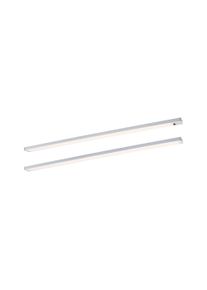 Paulmann LED-underskabsarmatur Inline Starts&aelig;t 3000K d&aelig;mpbar 2x6W 550x26mm 2x500lm 24V Krom mat