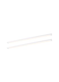 Paulmann LED-underskabsarmatur Inline Udvidelsess&aelig;t 3000K d&aelig;mpbar 2x6W 550x26mm 2x500lm 24V Mat hvid