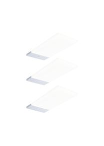Paulmann LED-underskabsarmatur Bredo Nærhedssensor Sæt med 3 styk 3x2,5W 80x190mm 3x180lm 230/12V Sølv