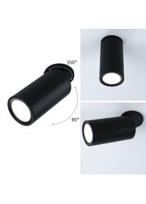 Paulmann LED-indbygningsarmatur 3-Step-Dim Turnal rund 60mm 90° Coin 6W 470lm 230V dæmpbar 2700K Mat sort