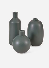 Set med vaser (3 delar) - grön - storlek Onesize - bonprix