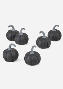 Prydnadsföremål minipumpor (6 delar) - svart - storlek 5 cm - bonprix