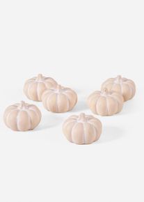 Prydnadsföremål minipumpor (6 delar) - beige - storlek 3,5 cm - bonprix