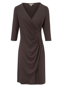 Uta Raasch - Jersey-Kleid mit 3/4-Arm, beige, Gr. 40, Viskose
