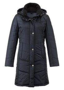 Peter Hahn - Warmer Steppmantel, blau, Gr. 22, Kunstfaser