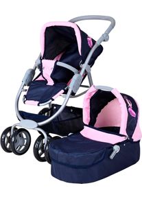 KNORRTOYS® Kombi-Puppenwagen »Coco - princess blue«