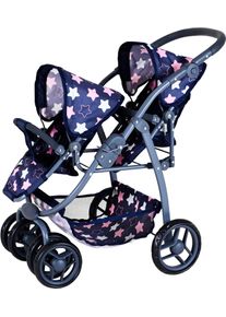 KNORRTOYS® Puppen-Zwillingsbuggy »Milo«