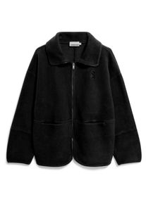 armedangels Women's Anaawil Fleece jacket Women (XS, black)