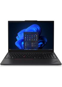 Lenovo TS / ThinkPad T / T16 G4 / Ultra 7 255U/ (16", Intel Core Ultra 7 255U, 64 GB, 1000 GB, DE), Notebook, Schwarz