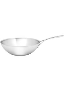 Demeyere 5-Plus Wok, Pfanne + Kochtopf, Silber