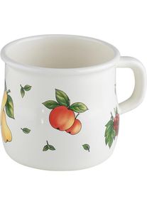Riess Topf m.Bördel geb. 8cm,3/8L, Tasse, Mehrfarbig