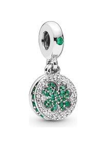 Pandora, Kettenanhänger, Dazzling Clover Charm, (Silber 925)