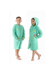 Kangaroos , Kinderbademantel »Kira, Ideal für Zuhause, Schwimmbad oder im Urlaub«, (1 St.), modernen, sportliches Design, leuchtenden Akzenten ,...
