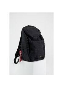 Alpha Industries, Damen, Rucksack &raquo;Alpha Combat Backpack&laquo;, black, black, 2 Getr&auml;nkef&auml;cher