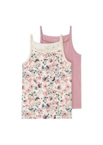 name it , Unterhemd »NKFSTRAP für Mädchen mit floralem Print im 2er-Pack«, (Packung, 2 St.), bedruckt, casual, regular fit, Baumwollmischung,...