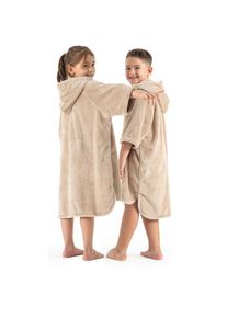 my home , Badeponcho »Lillou, für Kinder, ideal für Urlaub oder im Schwimmbad«, (1 St.), weich und kuschelig, Fleece, plüsch, Surfponcho , sand ,...