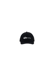 Alpha Industries, Damen, Trucker Cap &raquo;Alpha Cap&laquo;, black, black, Cotton Twill Stoff