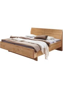 Wiemann , Holzbett »Cardiff, Bettgestell, Bettrahmen, teilmassiv Erle«, (Belastbarkeit 110/220 Kg, 4-fache höhenverstellbar, MADE IN GERMANY),...