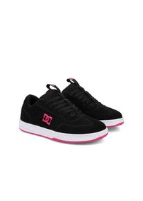DC Shoes, Damen, Sneaker &raquo;DC Astrix&laquo;, Black/Black/Pink, 5,5(36,5), Black/Black/Pink, Stoff: Obermaterial aus Leder, Nubukleder...