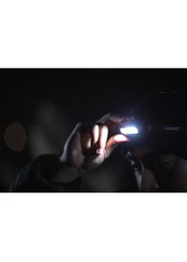NEBO , LED Stirnlampe »EINSTEIN 1500 FLEX«, wiederaufladbar, auch Batteriebetrieb möglich, sehr leuchtstark , Schwarz
