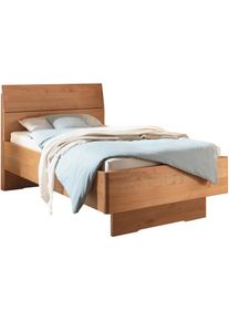 Wiemann , Holzbett »Cardiff, Bettgestell, Bettrahmen, teilmassiv Erle«, (Belastbarkeit 110/220 Kg, 4-fache höhenverstellbar, MADE IN GERMANY),...