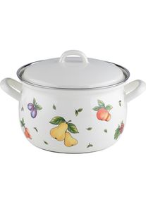 Riess Fleischtopf, Pfanne + Kochtopf, Weiss
