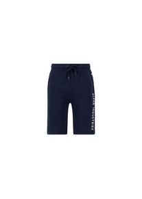 Alpha Industries , Sweatshorts »AI Sweat Short« , rep.blue , Normalgrößen , L -Normalgrößen , L , Außenliegender Kordelzug