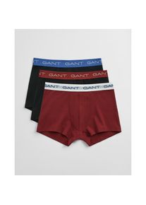 Gant , Trunk »TRUNK 3-PACK«, (3 St.), Mit elastischem Bund , PLUMPED RED , L , L , Trunk von Gant