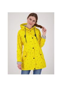 ankerglut, Damen, Regenjacke &raquo;Friesennerz WIZZARD PEAK WOMEN UMBR&laquo; auch in Gro&szlig;en Gr&ouml;&szlig;en erh&auml;ltlich, gelb, 36/38 (M), gelb, Maritimer Regenmantel mit 