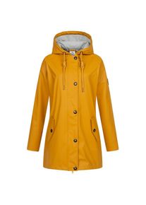 ankerglut, Damen, Regenjacke &raquo;Friesennerz ANKERGLUT HVN&laquo; auch in Gro&szlig;en Gr&ouml;&szlig;en erh&auml;ltlich, gelb, 40 (M), gelb, Maritimer Regenmantel mit 
