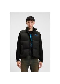 HUGO Blue , Steppweste »Bodolino«, Stehkragen, relaxed fit, wattiert , Black001 , XXL , XXL , Weste von Hugo Blue Menswear