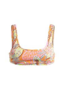 Roxy , Bandeau-Bikini-Top »Floraldelic« , Mock Orange Roxy Delic , Cup B , S -Cup B , S , Material Gesmoktes, weiches,...