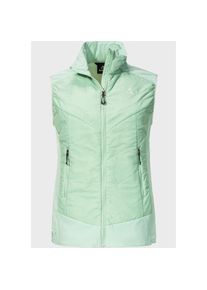 Schöffel Schöffel , Damen , Funktionsweste »Hiking Hybrid Vt Style Blaueis WMS« , 6205 - grün , 38 , 38 , Hybridkonstruktion mit windabweisender, wattierter...