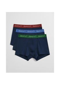 Gant , Trunk »TRUNK 3-PACK«, (3 St.), Mit elastischem Bund , MARINE , XL , XL , Trunk von Gant