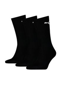 Puma , Sportsocken »UNISEX LIGHT CREW SOCK«, (3 Paar), Mit flacher Zehennaht , black , 47-49 , 47-49 , Unisex Crew-Socks von Puma