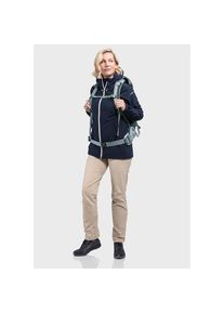 Schöffel Schöffel , Damen , Outdoorjacke »2L Jacket Ankelspitz L« mit Kapuze , 8820 - blau , 46 , 46 , Hohe Multi-Funktionalität durch elastische 2-Lagen...