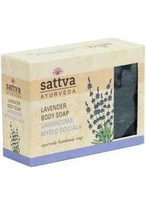 Sattva Ayurveda, Handseife, Sattva Body Soap Indian Glycerin Soap Lavender 125G (Flüssigseife)
