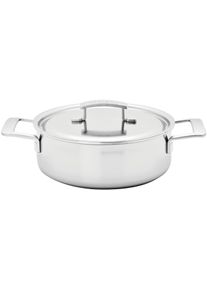 Demeyere Industry 5 Kochtopf nieder 24cm 2 Griffe und Deckel, Pfanne + Kochtopf